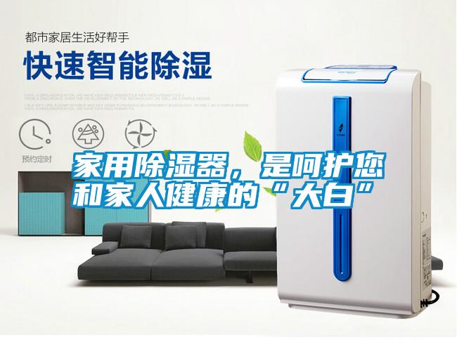 家用除濕器，是呵護(hù)您和家人健康的“大白”
