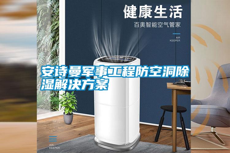 安詩(shī)曼軍事工程防空洞除濕解決方案