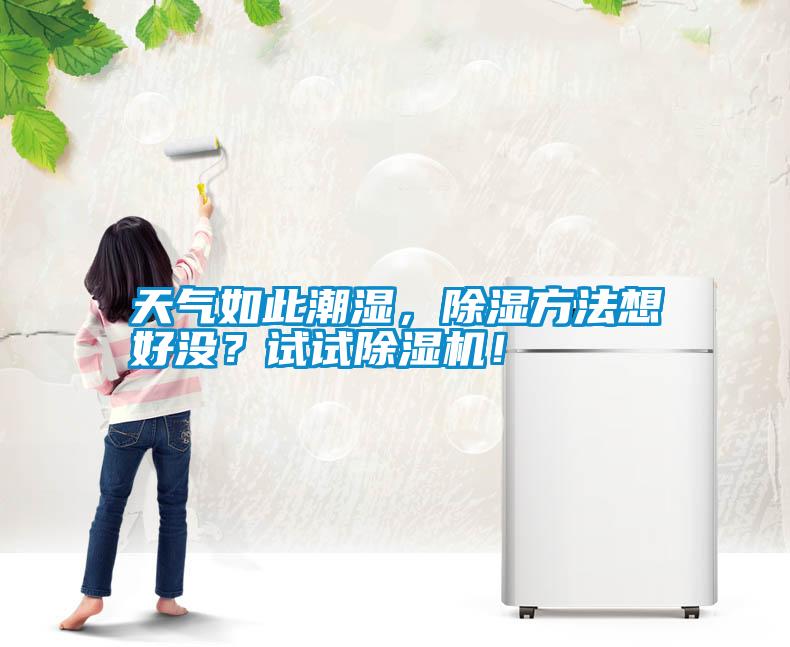 天氣如此潮濕，除濕方法想好沒？試試除濕機(jī)！