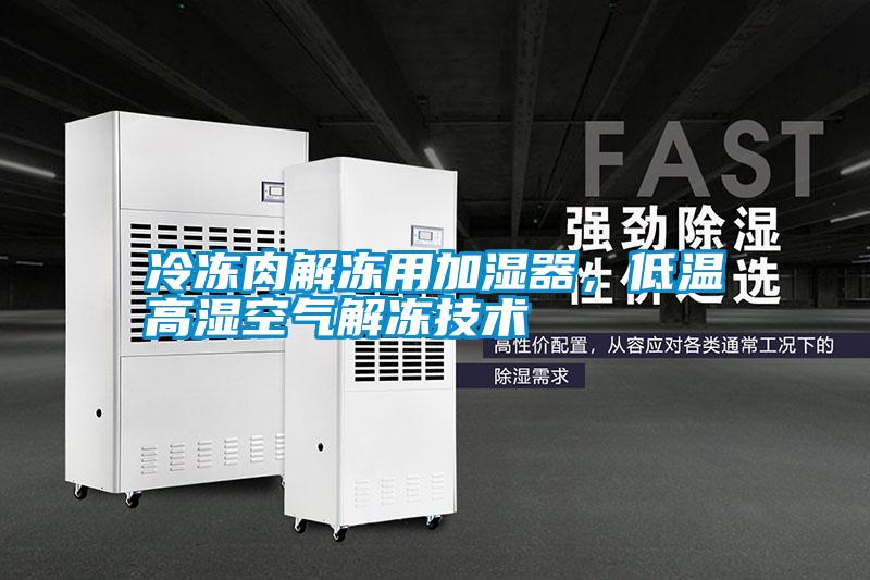 冷凍肉解凍用加濕器，低溫高濕空氣解凍技術(shù)