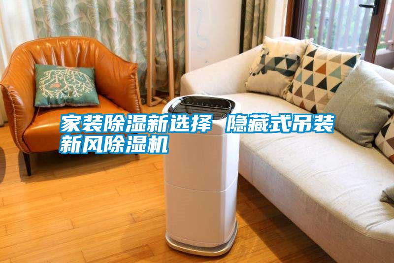 家裝除濕新選擇 隱藏式吊裝新風(fēng)除濕機
