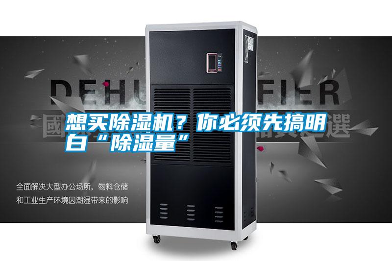 想買除濕機(jī)？你必須先搞明白“除濕量”