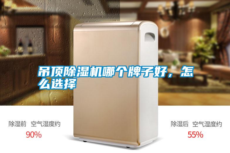 吊頂除濕機哪個牌子好，怎么選擇