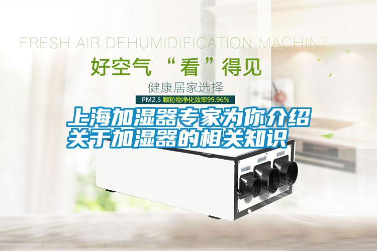 上海加濕器專家為你介紹關(guān)于加濕器的相關(guān)知識(shí)