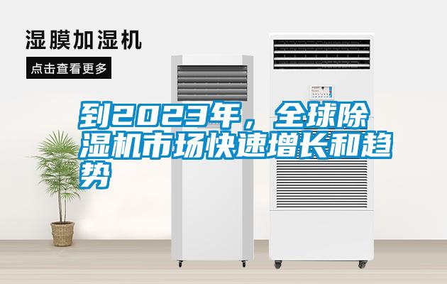 到2023年，全球除濕機(jī)市場(chǎng)快速增長(zhǎng)和趨勢(shì)
