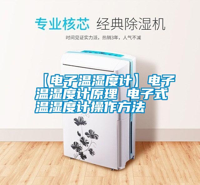 【電子溫濕度計(jì)】電子溫濕度計(jì)原理 電子式溫濕度計(jì)操作方法