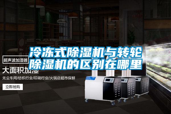 冷凍式除濕機與轉(zhuǎn)輪除濕機的區(qū)別在哪里