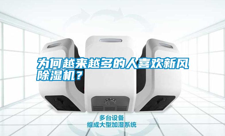 為何越來越多的人喜歡新風除濕機？