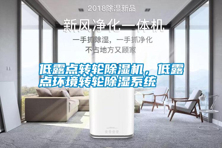 低露點(diǎn)轉(zhuǎn)輪除濕機(jī)，低露點(diǎn)環(huán)境轉(zhuǎn)輪除濕系統(tǒng)