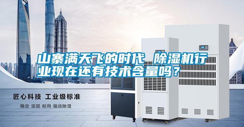 山寨滿天飛的時代 除濕機行業(yè)現(xiàn)在還有技術(shù)含量嗎？