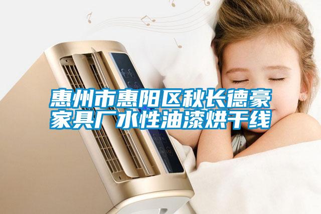 惠州市惠陽(yáng)區(qū)秋長(zhǎng)德豪家具廠(chǎng)水性油漆烘干線(xiàn)