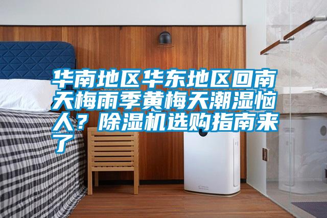 華南地區(qū)華東地區(qū)回南天梅雨季黃梅天潮濕惱人？除濕機(jī)選購指南來了