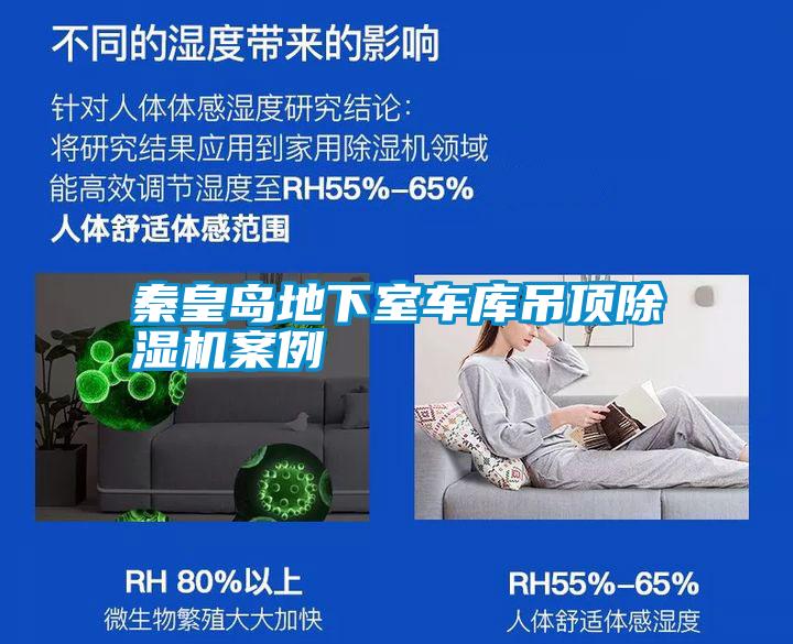 秦皇島地下室車庫吊頂除濕機(jī)案例