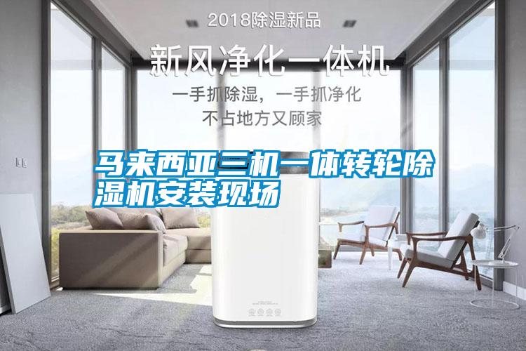 馬來西亞三機一體轉(zhuǎn)輪除濕機安裝現(xiàn)場