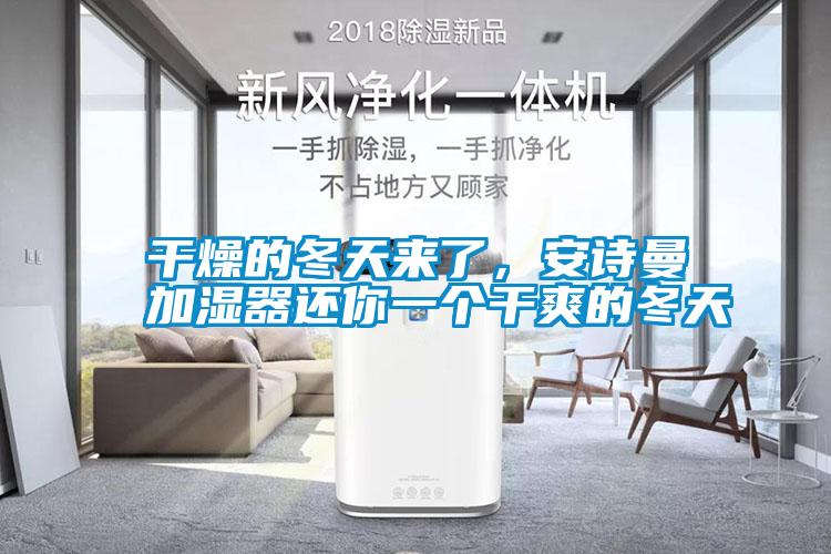 干燥的冬天來了，安詩曼加濕器還你一個干爽的冬天