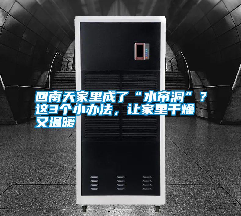 回南天家里成了“水簾洞”？這3個小辦法，讓家里干燥又溫暖