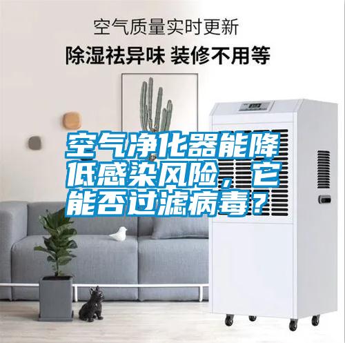 空氣凈化器能降低感染風險，它能否過濾病毒？