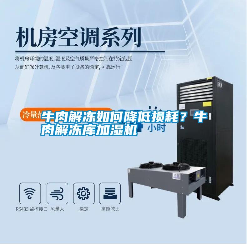 牛肉解凍如何降低損耗？牛肉解凍庫(kù)加濕機(jī)