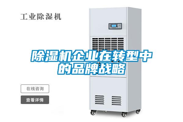 除濕機(jī)企業(yè)在轉(zhuǎn)型中的品牌戰(zhàn)略
