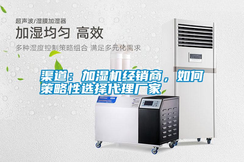 渠道：加濕機(jī)經(jīng)銷商，如何策略性選擇代理廠家