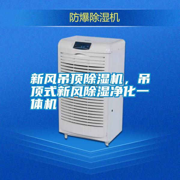 新風吊頂除濕機，吊頂式新風除濕凈化一體機