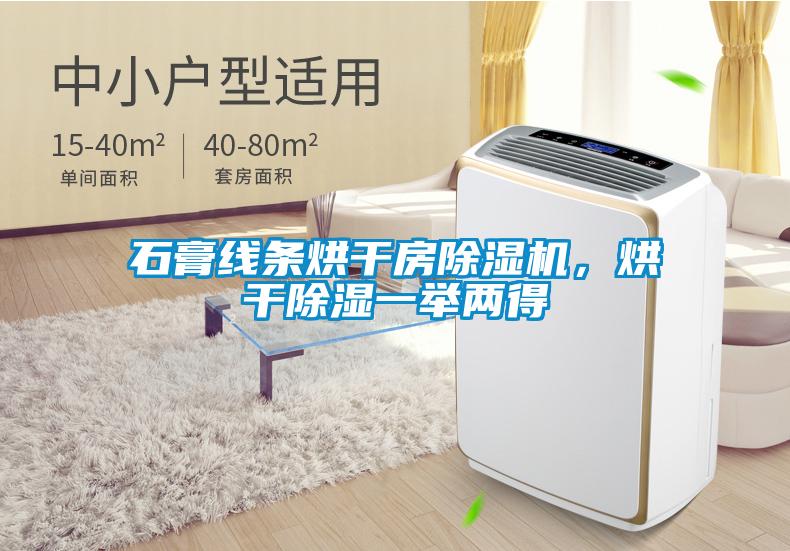 石膏線條烘干房除濕機，烘干除濕一舉兩得
