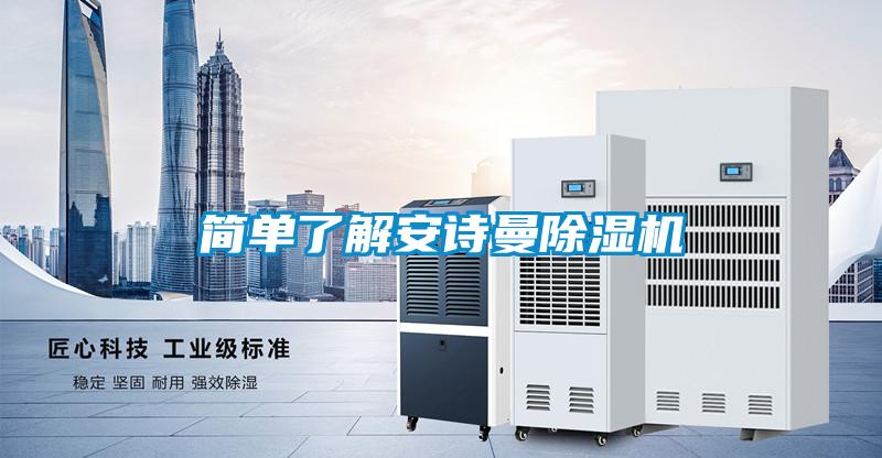 簡單了解安詩曼除濕機(jī)