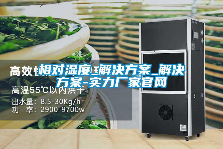 相對濕度_解決方案_解決方案-實(shí)力廠家官網(wǎng)