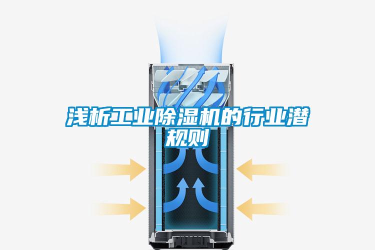 淺析工業(yè)除濕機的行業(yè)潛規(guī)則