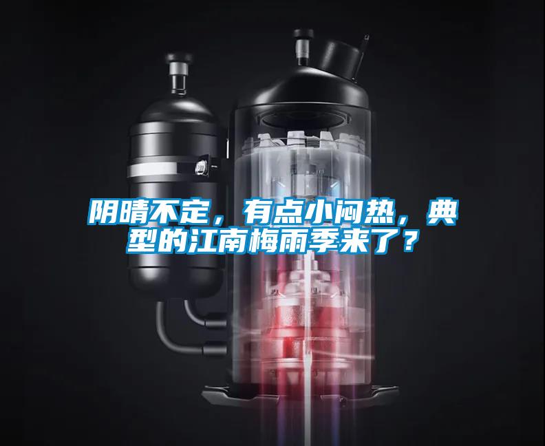 陰晴不定，有點小悶熱，典型的江南梅雨季來了？