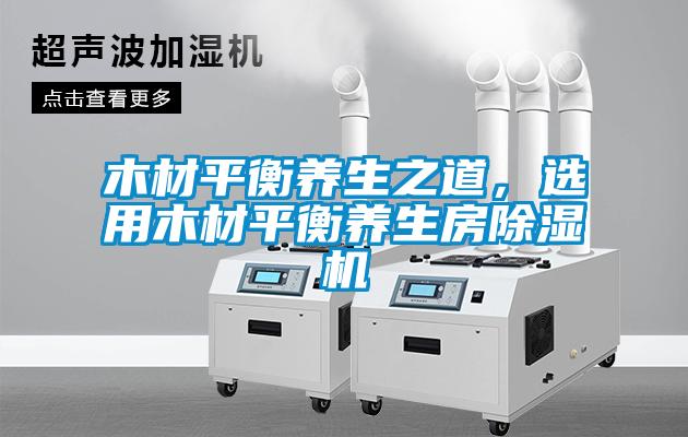 木材平衡養(yǎng)生之道，選用木材平衡養(yǎng)生房除濕機