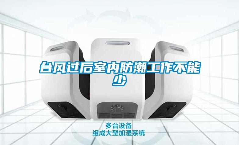 臺風(fēng)過后室內(nèi)防潮工作不能少