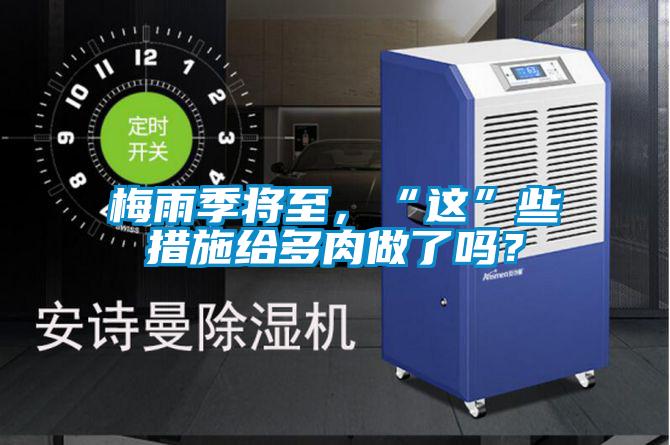 梅雨季將至，“這”些措施給多肉做了嗎？