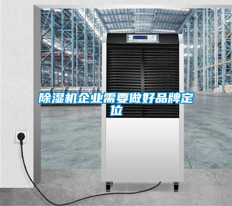 除濕機(jī)企業(yè)需要做好品牌定位