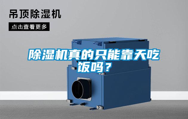 除濕機真的只能靠天吃飯嗎？