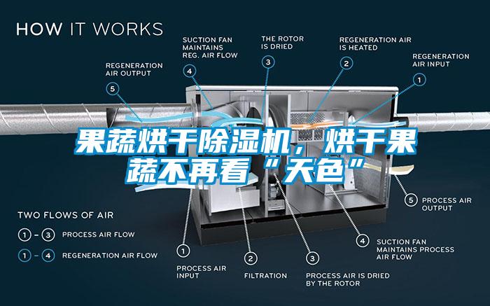 果蔬烘干除濕機(jī)，烘干果蔬不再看“天色”