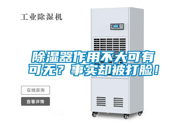除濕器作用不大可有可無？事實(shí)卻被打臉！