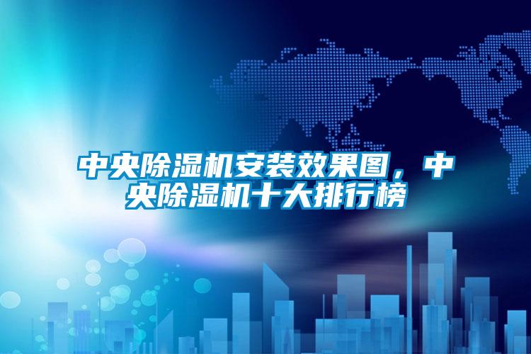 中央除濕機安裝效果圖，中央除濕機十大排行榜