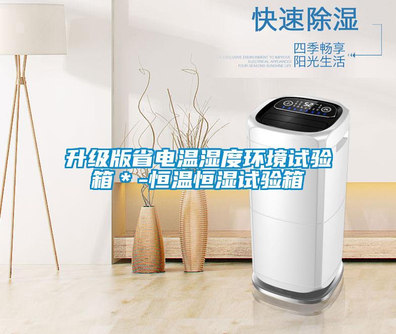 升級版省電溫濕度環(huán)境試驗(yàn)箱＊-恒溫恒濕試驗(yàn)箱