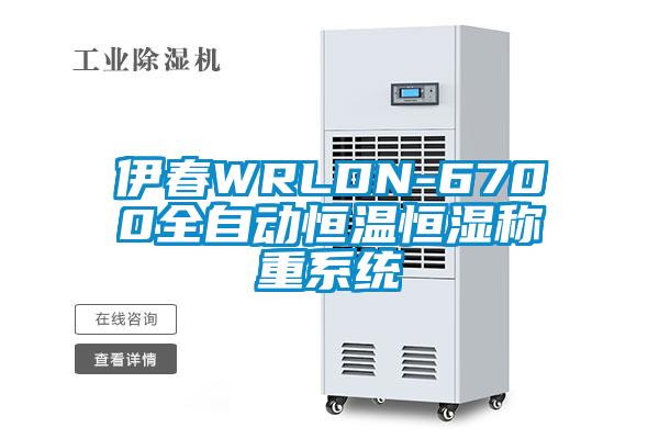 伊春WRLDN-6700全自動(dòng)恒溫恒濕稱重系統(tǒng)