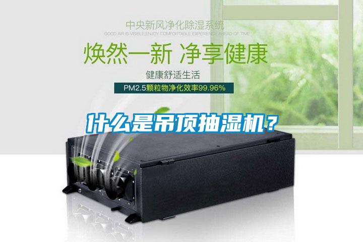 什么是吊頂抽濕機(jī)？