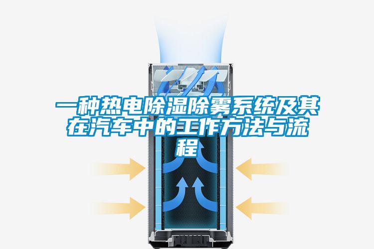 一種熱電除濕除霧系統(tǒng)及其在汽車(chē)中的工作方法與流程