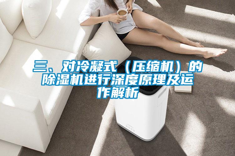 三、對(duì)冷凝式（壓縮機(jī)）的除濕機(jī)進(jìn)行深度原理及運(yùn)作解析