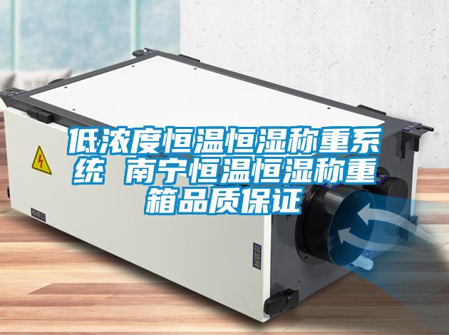 低濃度恒溫恒濕稱重系統(tǒng) 南寧恒溫恒濕稱重箱品質(zhì)保證