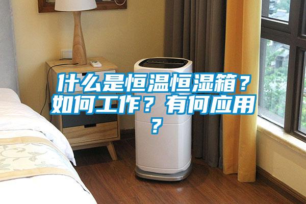 什么是恒溫恒濕箱？如何工作？有何應(yīng)用？