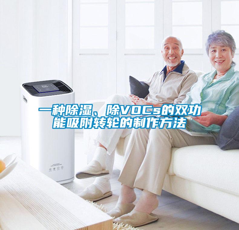 一種除濕、除VOCs的雙功能吸附轉(zhuǎn)輪的制作方法