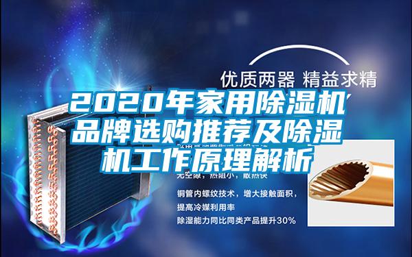 2020年家用除濕機(jī)品牌選購(gòu)?fù)扑]及除濕機(jī)工作原理解析