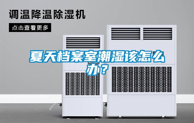 夏天檔案室潮濕該怎么辦？