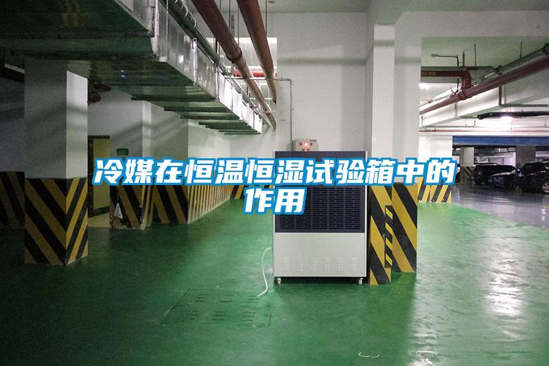 冷媒在恒溫恒濕試驗(yàn)箱中的作用
