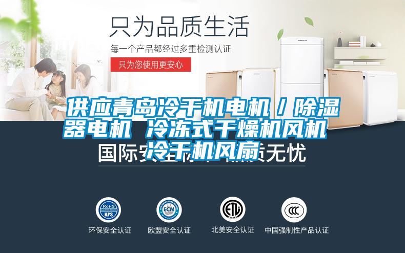 供應(yīng)青島冷干機電機／除濕器電機 冷凍式干燥機風機 冷干機風扇